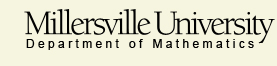Millersville University Mathematics Home Page