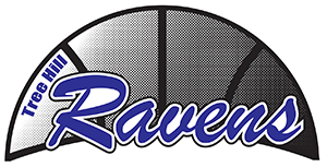 ravens basketball screen printing design