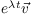 $e^{\lambda t} \vec
   v$