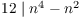 $12 \mid n^4 - n^2$