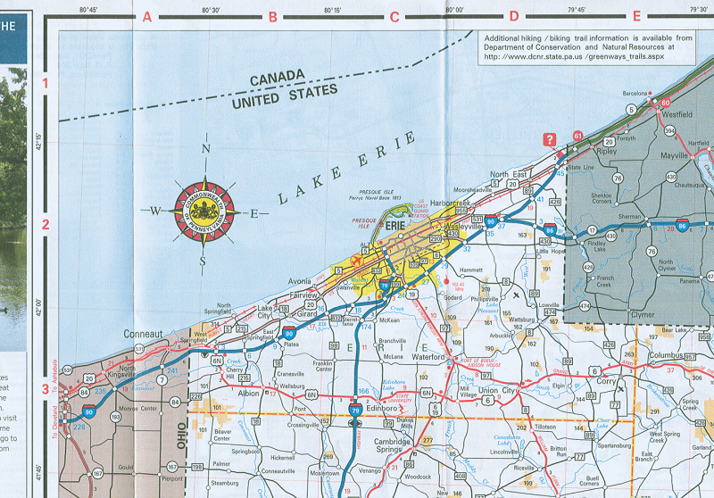 Highway map