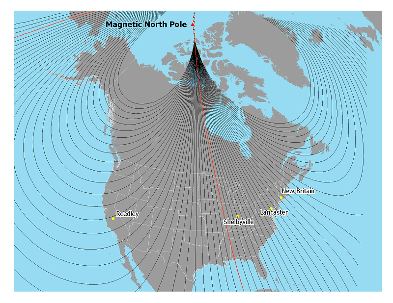 Isogonic map