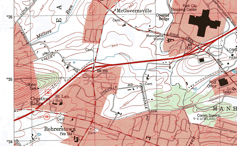 USGS quad