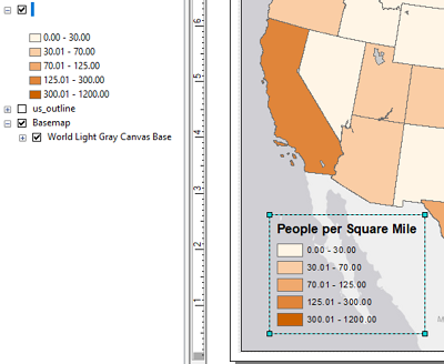 Choropleth map legend dialog box 6