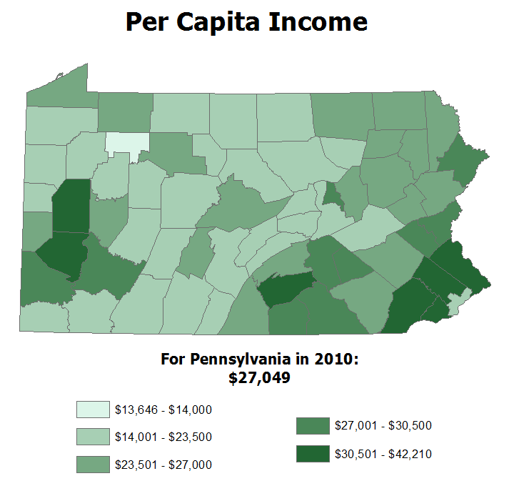 Per capita income