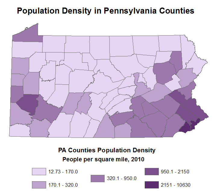 PA pop density