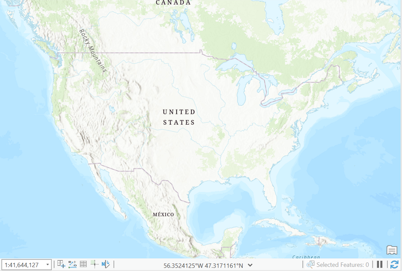 ArcGIS window