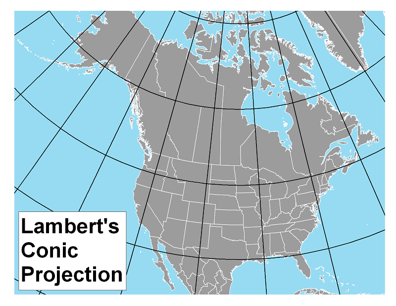 Lamberts projection