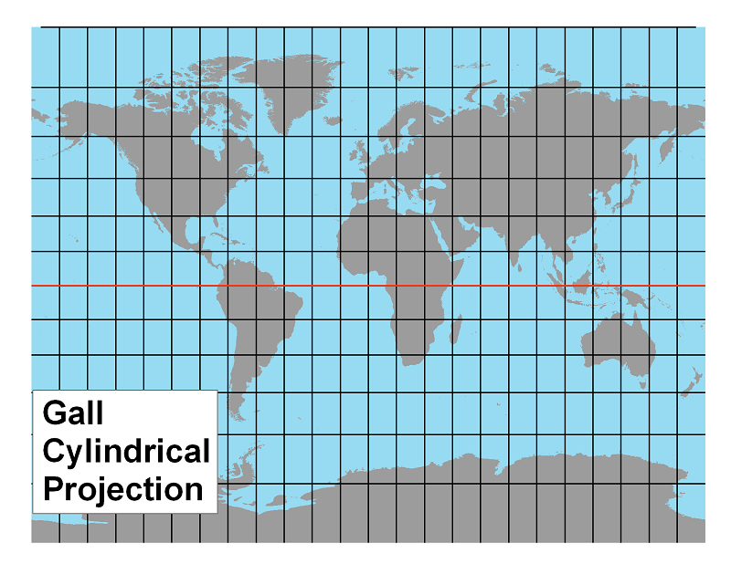 Gall map