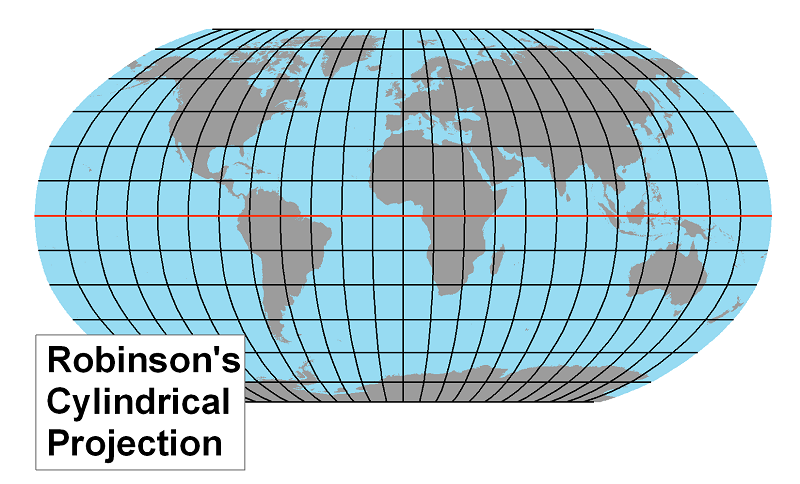 Robinson map