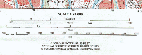 USGS contour interval