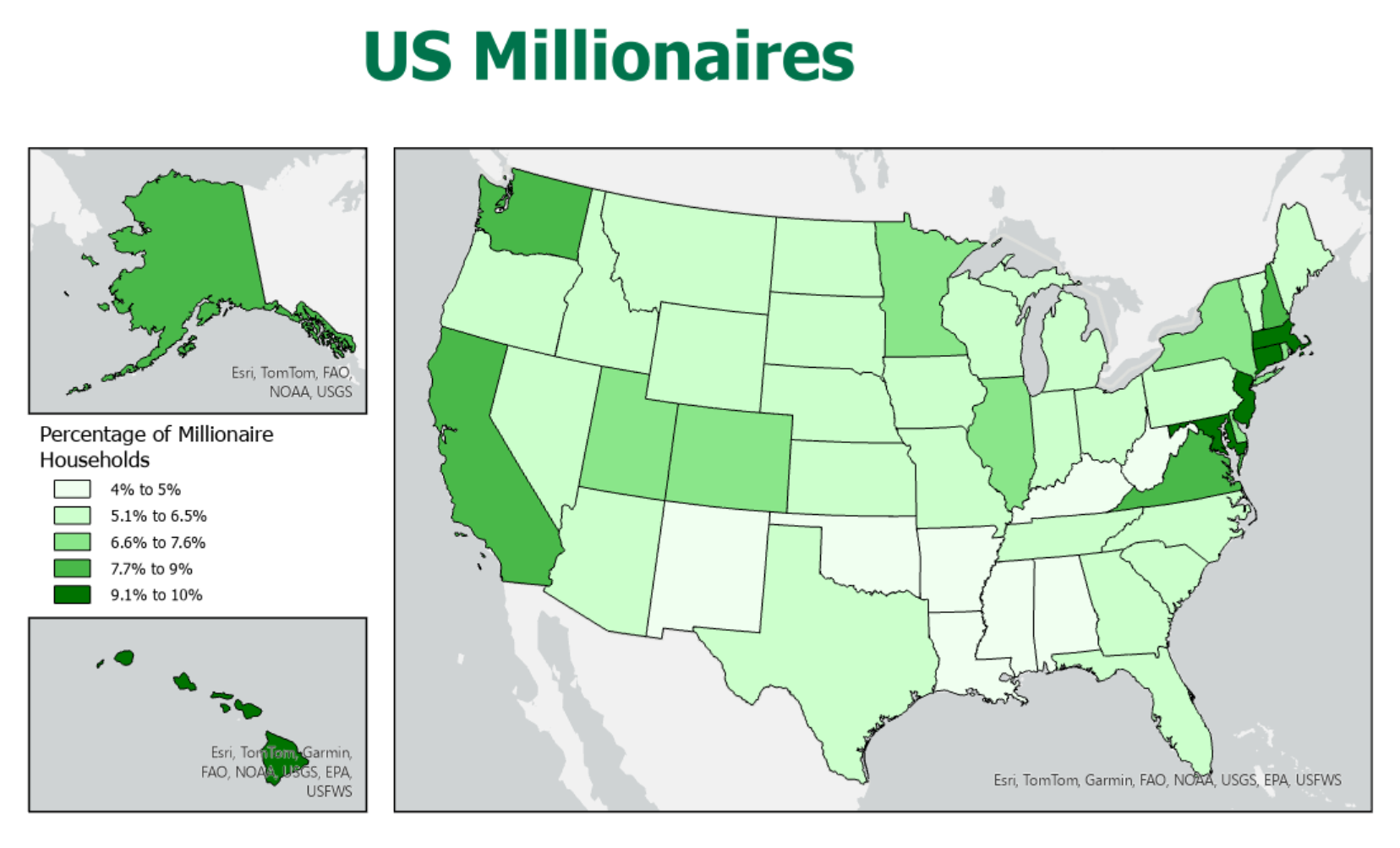 thematic map displaying same data