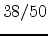 $38/50$