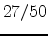 $27/50$