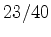 $23/40$